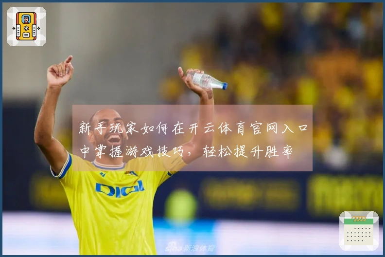 新手玩家如何在开云体育官网入口中掌握游戏技巧，轻松提升胜率